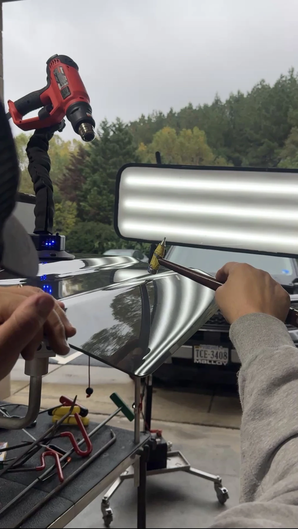 Real PDR tools and repair in progress